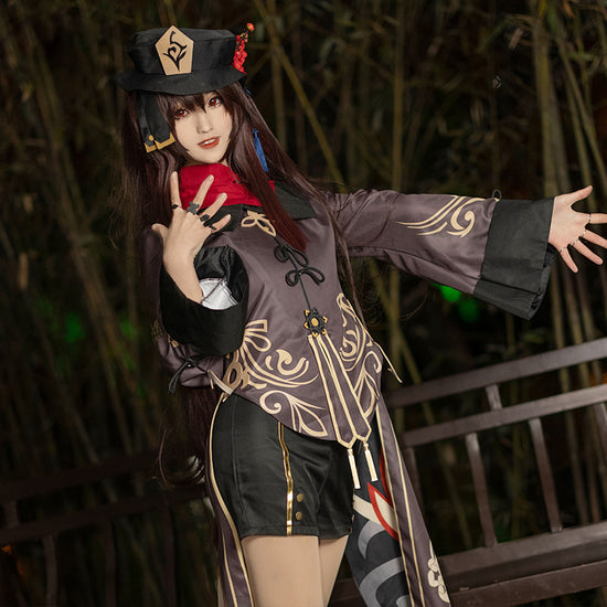 Hu Tao from Genshin Impact Halloween Cosplay Costume – Gcosplay