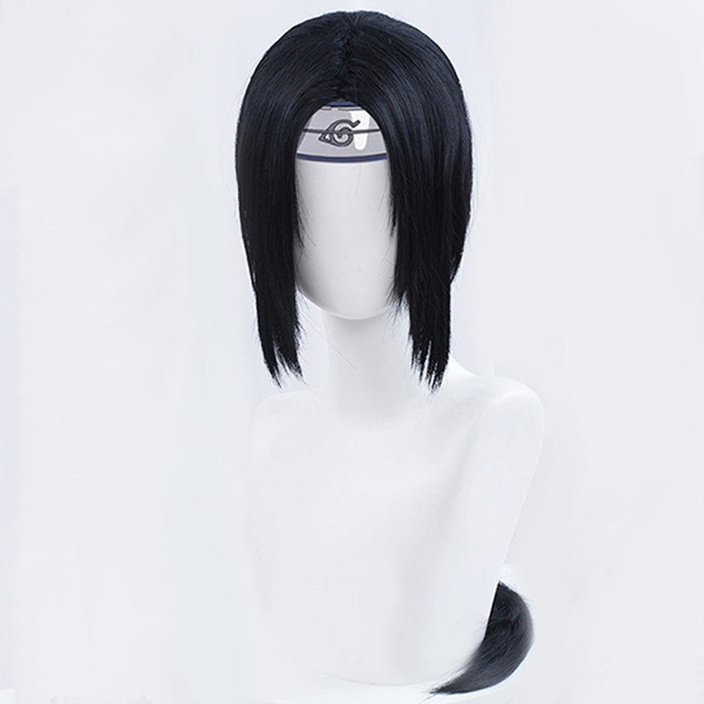 Itachi Uchiha from Naruto Halloween Black Cosplay Wig