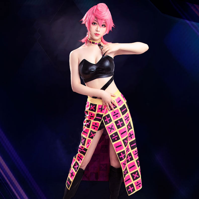 Popular JoJo's Bizarre Adventure cosplay costume jjba Trish Una Cosplay