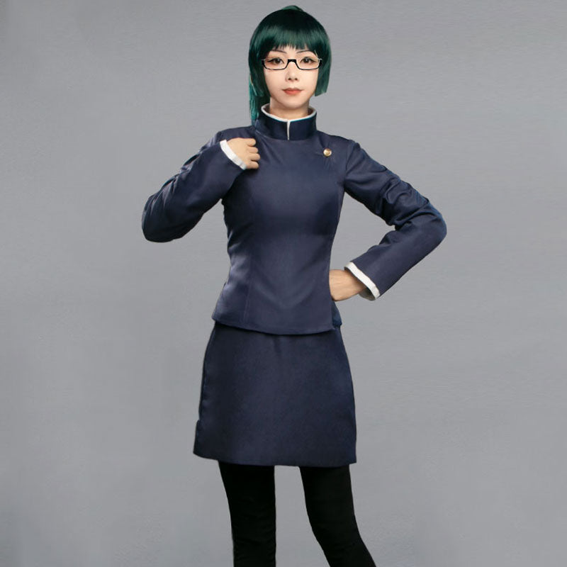 Jujutsu Kaisen Sorcery Fight Maki Zenin Mai Zenin Cosplay Costume