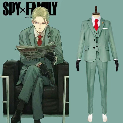 SPY X FAMILY Loid Forger Cosplay Costume – Gcosplay