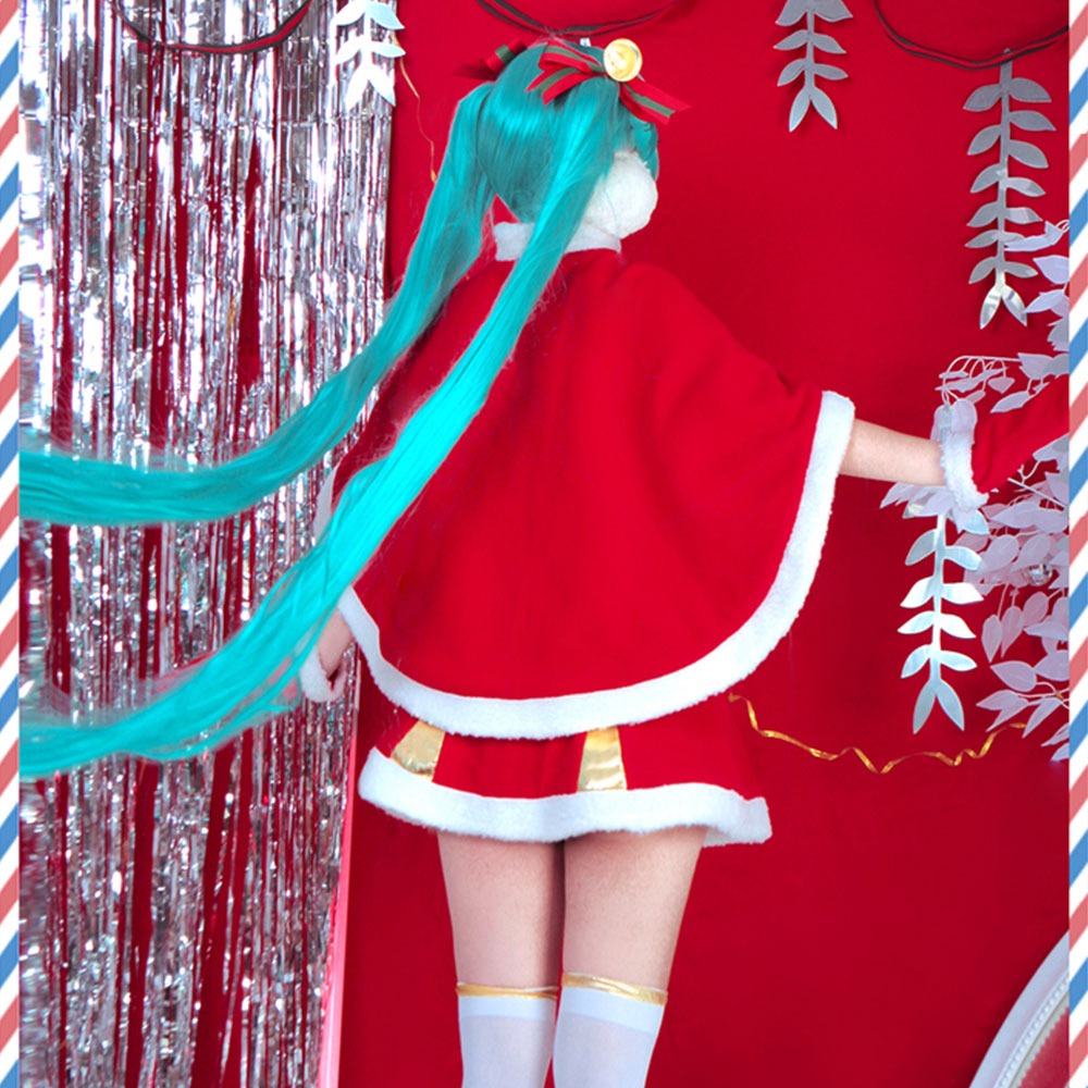 Vocaloid Hatsune Miku Christmas Cosplay Costume