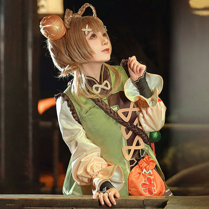 Disfraz de Yaoyao de Genshin Impact Halloween Cosplay