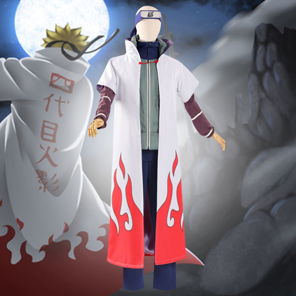 Yondaime 4th Hokage Minato Namikaze from Naruto Halloween Cosplay Cost ...